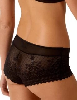 Empreinte Melody Shorty Brief - Black -Belle Lingerie Store 35976 empreinte melody shorty brief black 3