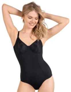 Naturana Underwired Non Padded Body - Black
