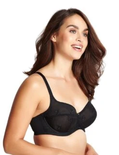 Panache Nouveau Balcony Bra - Black