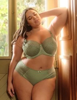 Sculptresse By Panache Estel Full Cup Bra - Sage -Belle Lingerie Store 36611 sculptresse by panache estel full cup bra sage 7