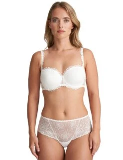 Marie Jo Jane Luxury Thong - Natural -Belle Lingerie Store 36673 marie jo jane luxury thong natural 5