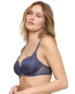 Marie Jo Jane Padded Heartshape Bra - Blue Shadow -Belle Lingerie Store 36685 marie jo jane padded heartshape bra blue shadow 3