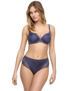 Marie Jo Jane Padded Heartshape Bra - Blue Shadow -Belle Lingerie Store 36685 marie jo jane padded heartshape bra blue shadow 5