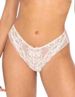 Pour Moi Flora Brazilian Brief - Pearl