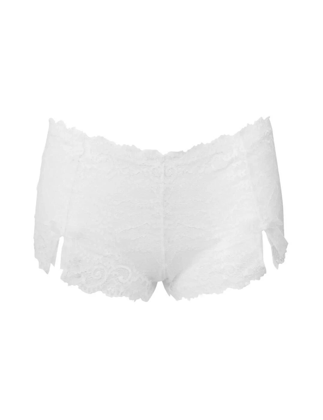 Pour Moi Flora Shorty Brief - White 3 Pour Moi Flora Shorty Brief - White - Image 3
