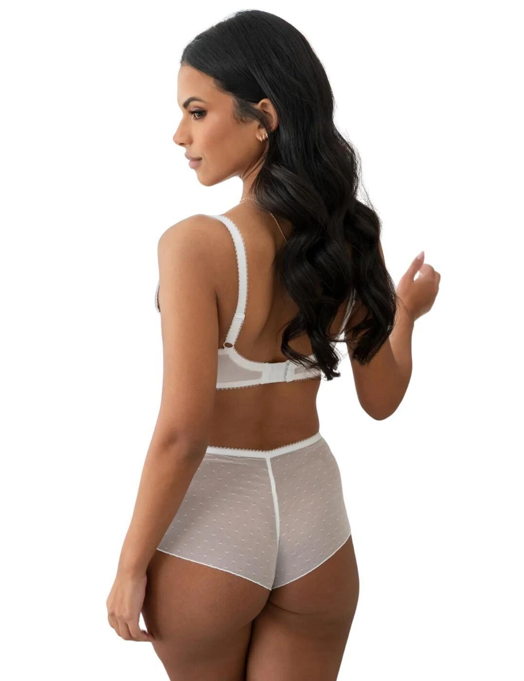 Pour Moi Flora Shorty Brief - White 6 Pour Moi Flora Shorty Brief - White - Image 6