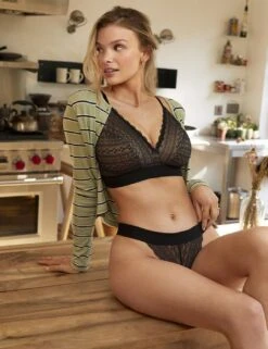 Cleo By Panache Lyzy Triangle Bra - Black 15 Cleo By Panache Lyzy Triangle Bra - Black -Belle Lingerie Store 37819 cleo by panache lyzy triangle bra black 8