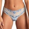 Panache Clara Thong - Dusky Blue