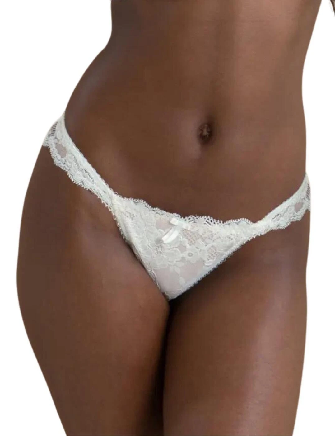 Pour Moi Amour Brazilian Brief - Ivory/Champagne 1 Pour Moi Amour Brazilian Brief - Ivory/Champagne