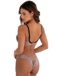 Pour Moi Amour Brazilian Brief - Mink/Slate -Belle Lingerie Store 39766 pour moi amour brazilian brief minkslate 6