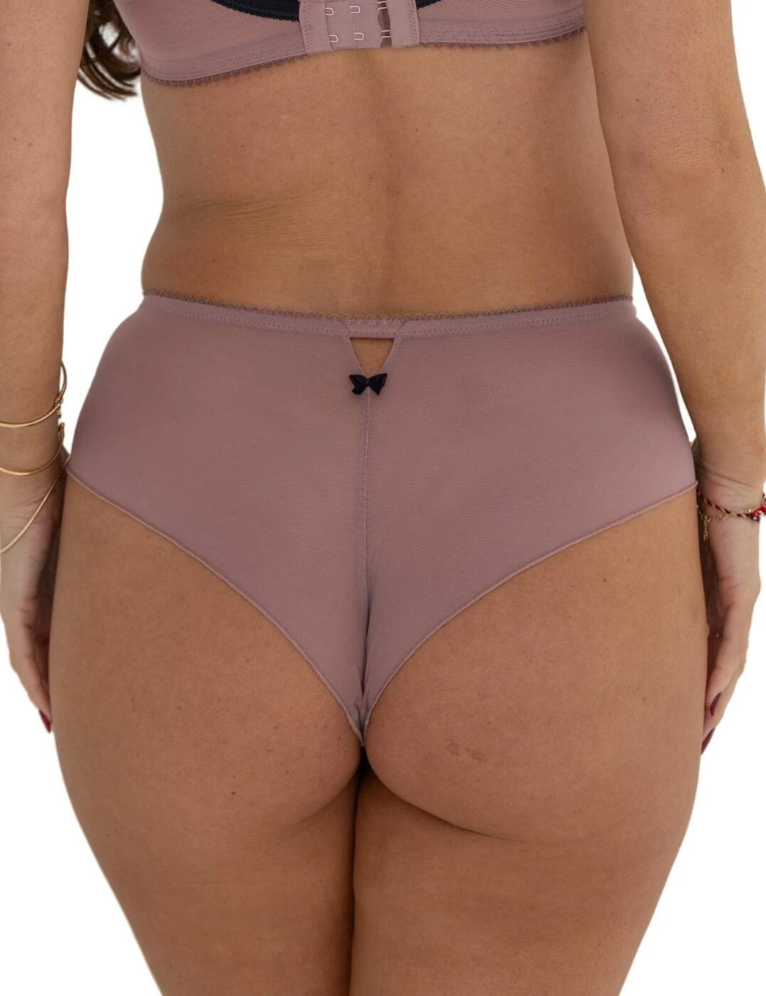 Pour Moi Amour Shorty Brief - Mink/Slate 2 Pour Moi Amour Shorty Brief - Mink/Slate - Image 2