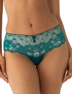 Pour Moi Amour Shorty Brief - Teal/Soft Pink