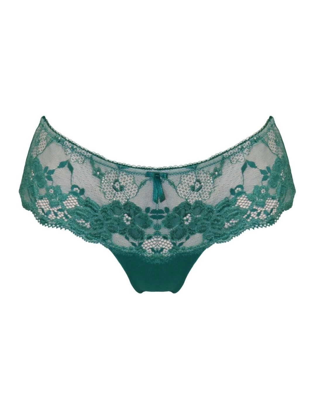 Pour Moi Amour Shorty Brief - Teal/Soft Pink 4 Pour Moi Amour Shorty Brief - Teal/Soft Pink - Image 4