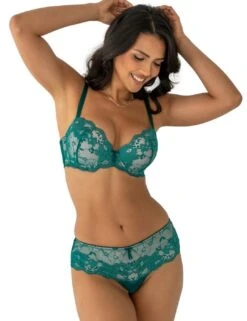 Pour Moi Amour Shorty Brief - Teal/Soft Pink 15 Pour Moi Amour Shorty Brief - Teal/Soft Pink -Belle Lingerie Store 39775 pour moi amour shorty brief tealsoft pink 6
