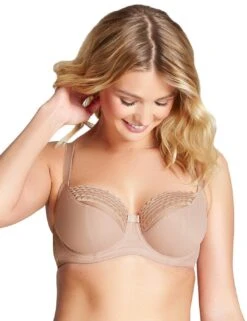 Cleo By Panache Asher Balcony Bra - Latte