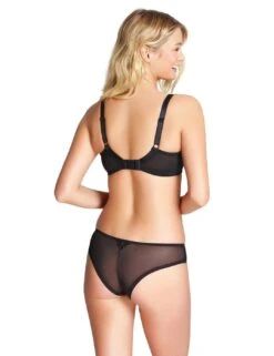 Cleo By Panache Asher Brazilian Brief - Black -Belle Lingerie Store 39874 cleo by panache asher brazilian brief black 6