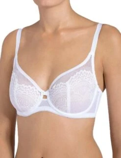 Triumph Beauty-Full Darling Bra - White -Belle Lingerie Store 40767 triumph beauty full darling bra white 4