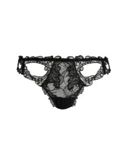 Lise Charmel Soir De Venise Thong - Noir Diamante -Belle Lingerie Store 40884 lise charmel soir de venise thong noir diamante 3