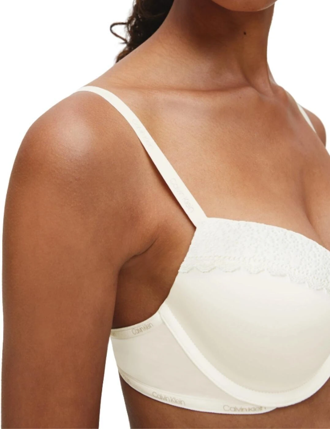 Calvin Klein CK Flirty Push Up Bra - Ivory 4 Calvin Klein CK Flirty Push Up Bra - Ivory - Image 4