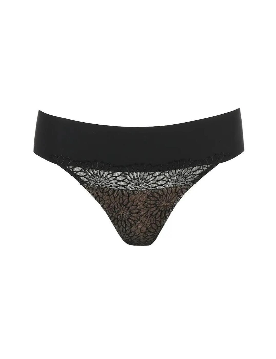 Prima Donna Sophora Thong - Black 4 Prima Donna Sophora Thong - Black - Image 4