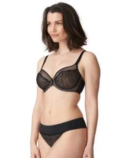 Prima Donna Sophora Thong - Black 13 Prima Donna Sophora Thong - Black -Belle Lingerie Store 42454 prima donna sophora thong black 7