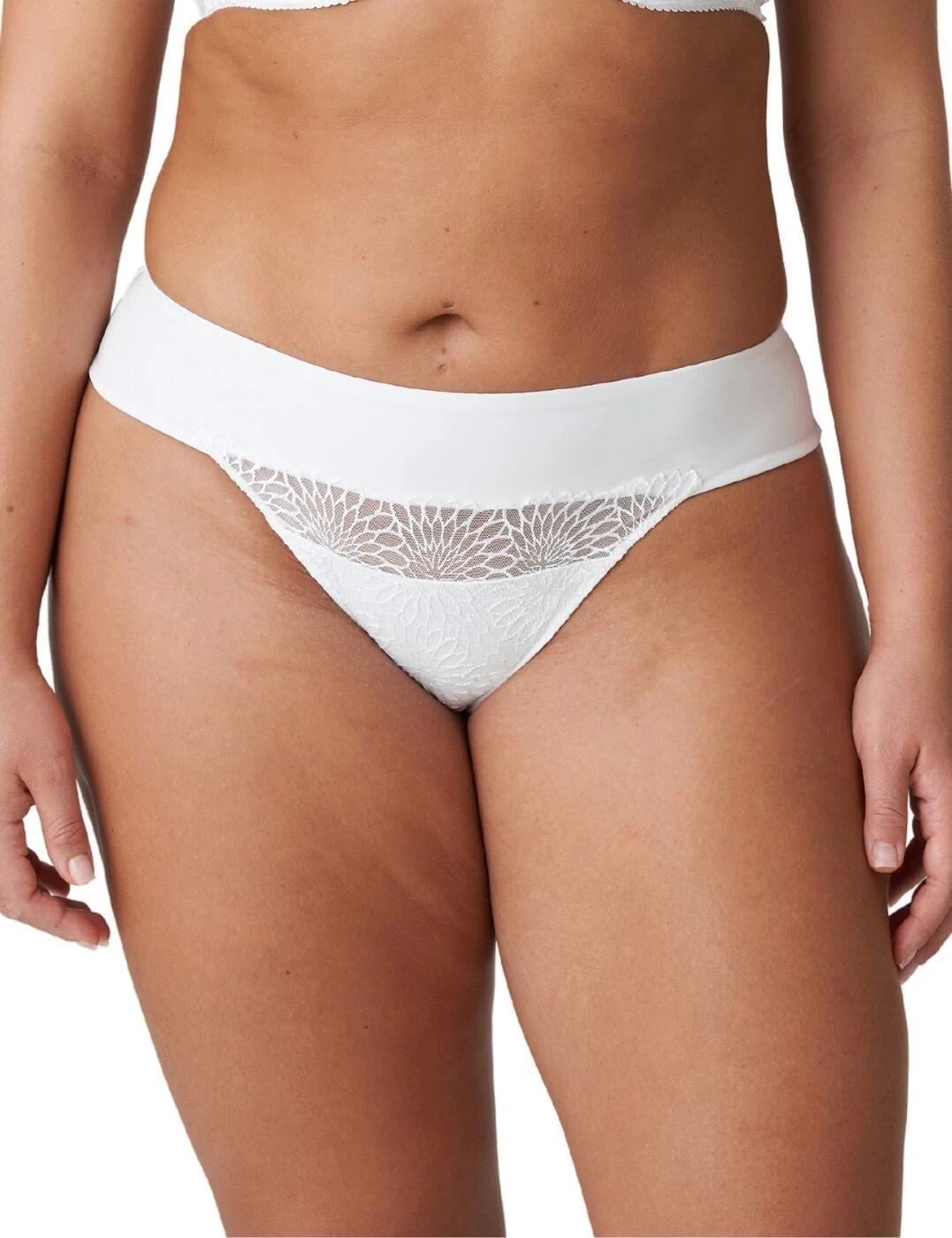 Prima Donna Sophora Thong - White 1 Prima Donna Sophora Thong - White