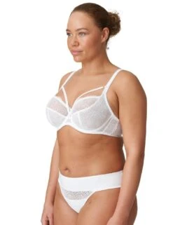 Prima Donna Sophora Thong - White 13 Prima Donna Sophora Thong - White -Belle Lingerie Store 42454 prima donna sophora thong white 7