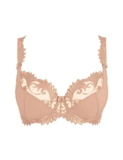 Empreinte Thalia Underwired Balcony Bra - Caramel -Belle Lingerie Store 42463 empreinte thalia underwired balcony bra caramel 3