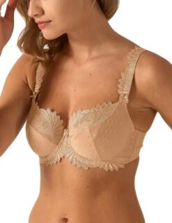 Empreinte Thalia Underwired Balcony Bra - Caramel -Belle Lingerie Store 42463 empreinte thalia underwired balcony bra caramel 6