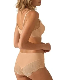 Empreinte Thalia Underwired Balcony Bra - Caramel -Belle Lingerie Store 42463 empreinte thalia underwired balcony bra caramel 7
