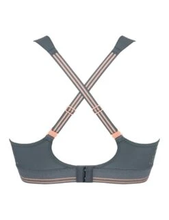 Triumph Triaction Extreme Lite Sports Bra - Grey -Belle Lingerie Store 42733 triumph triaction extreme lite sports bra grey 5