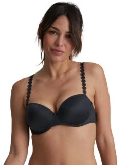 Marie Jo Tom Padded Balcony Bra - Graphite Grey