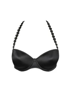 Marie Jo Tom Padded Balcony Bra - Graphite Grey 12 Marie Jo Tom Padded Balcony Bra - Graphite Grey -Belle Lingerie Store 42872 marie jo tom padded balcony bra graphite grey 5