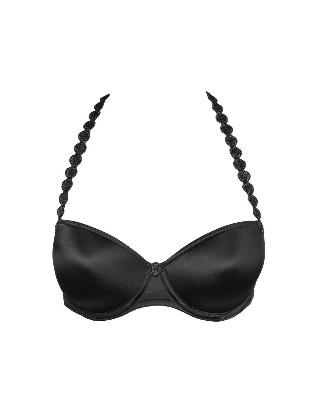 Marie Jo Tom Padded Balcony Bra - Graphite Grey 5 Marie Jo Tom Padded Balcony Bra - Graphite Grey - Image 5