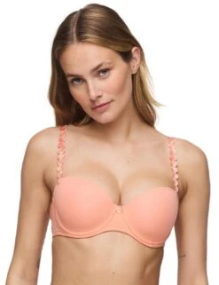 Marie Jo Tom Padded Balcony Bra - Papaya Smoothie