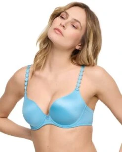 Marie Jo Tom Padded Heartshape Bra - Azure Delight -Belle Lingerie Store 42874 marie jo tom padded heartshape bra azure delight 3