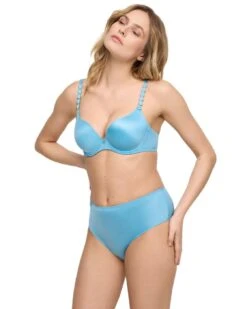 Marie Jo Tom Padded Heartshape Bra - Azure Delight -Belle Lingerie Store 42874 marie jo tom padded heartshape bra azure delight 7