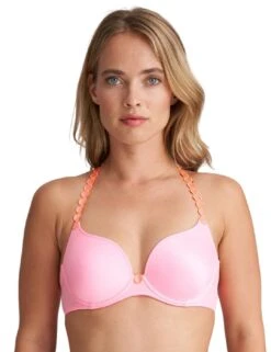 Marie Jo Tom Padded Heartshape Bra - Happy Pink