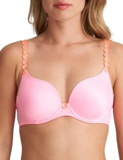 Marie Jo Tom Padded Heartshape Bra - Happy Pink -Belle Lingerie Store 42874 marie jo tom padded heartshape bra happy pink 4