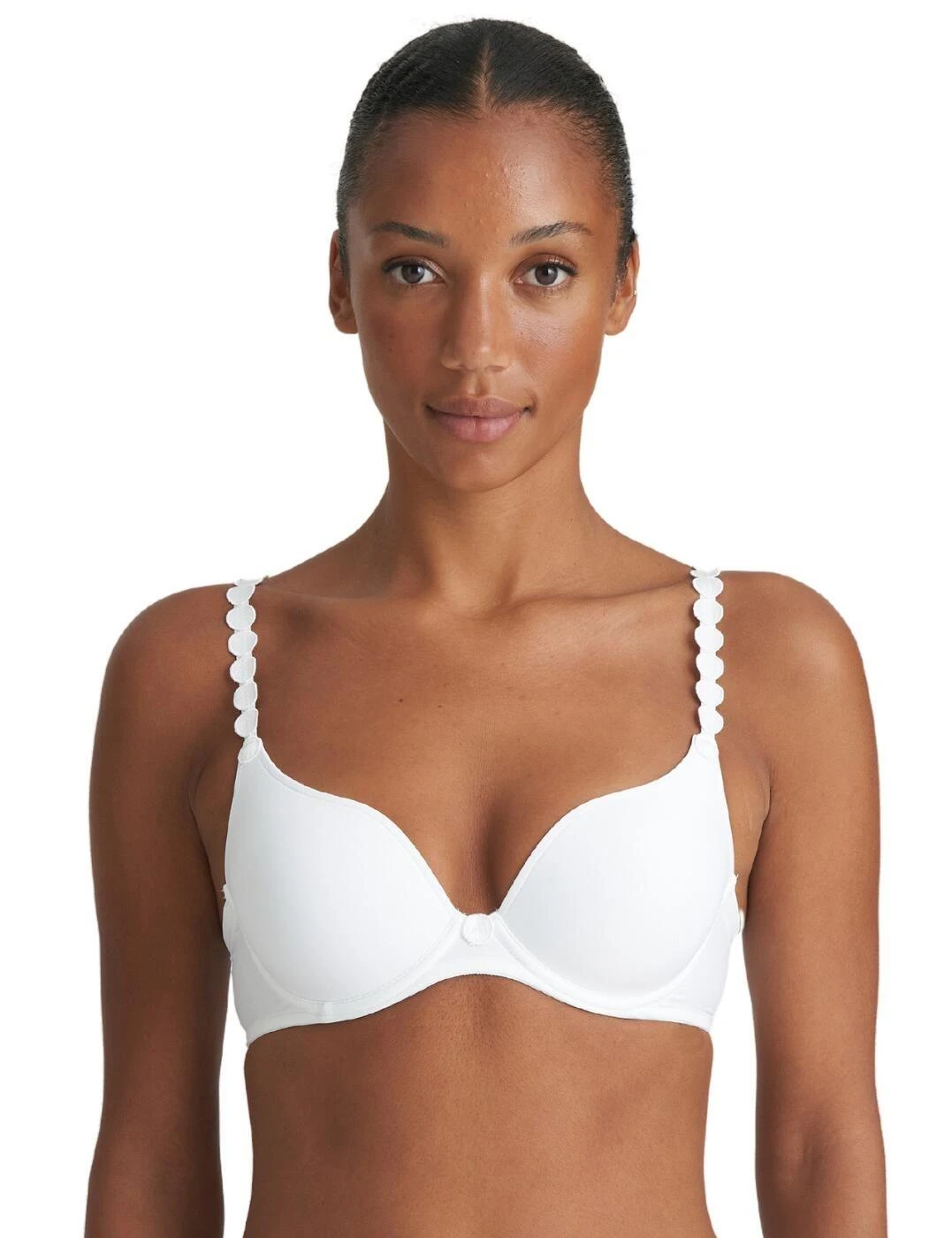 Marie Jo Tom Padded Heartshape Bra - White 1 Marie Jo Tom Padded Heartshape Bra - White