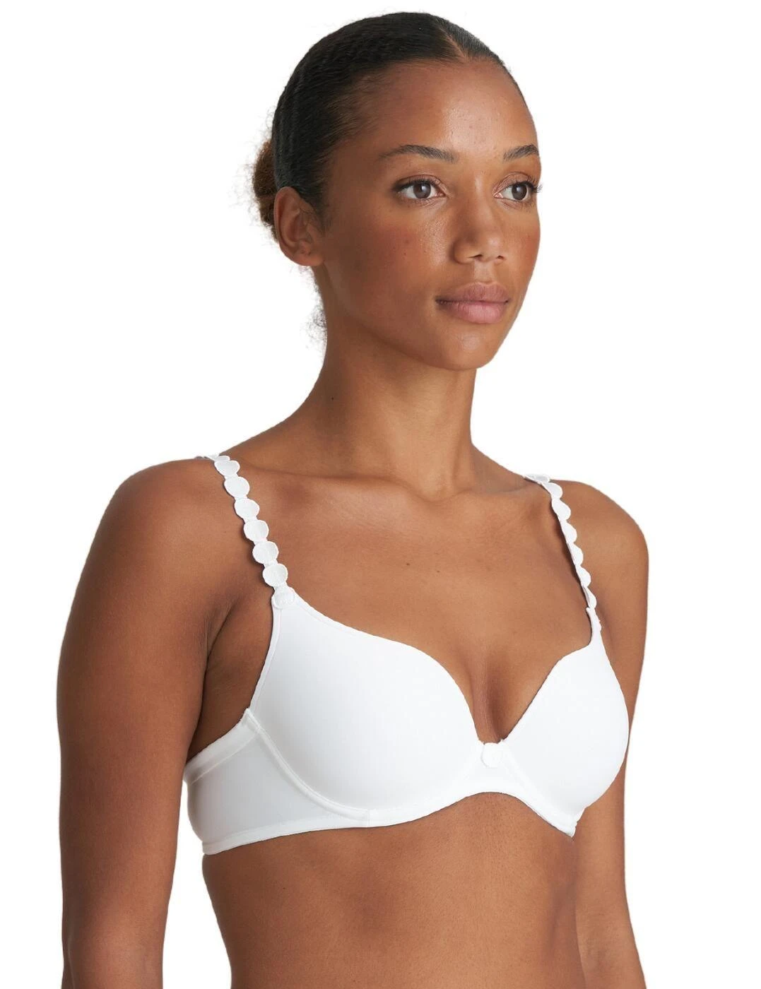 Marie Jo Tom Padded Heartshape Bra - White 4 Marie Jo Tom Padded Heartshape Bra - White - Image 4