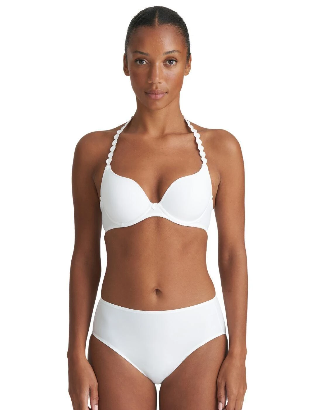 Marie Jo Tom Padded Heartshape Bra - White 7 Marie Jo Tom Padded Heartshape Bra - White - Image 7