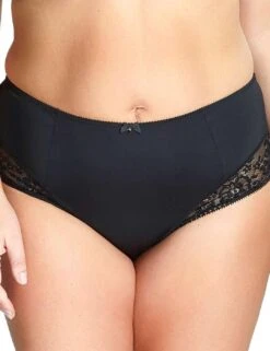 Sculptresse By Panache Roxie High Waist Brief - Black -Belle Lingerie Store 42937 sculptresse by panache roxie high waist brief black 4