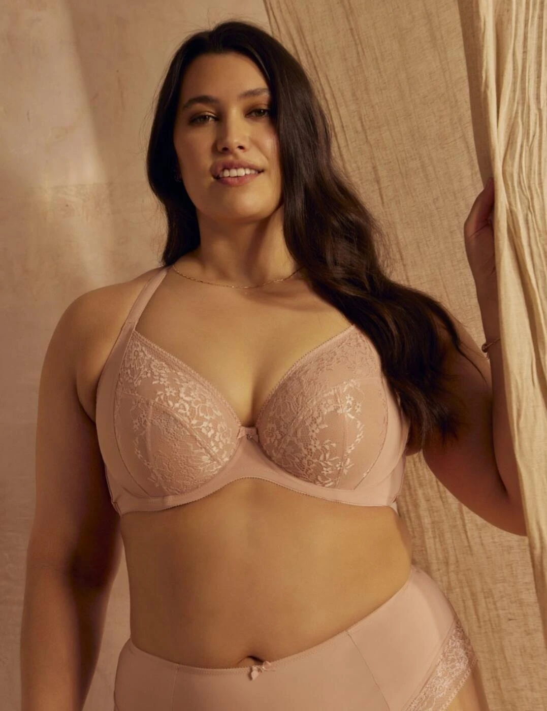 Sculptresse By Panache Roxie Plunge Bra - Misty Rose 8 Sculptresse By Panache Roxie Plunge Bra - Misty Rose - Image 8