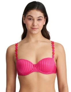 Marie Jo Avero Padded Balcony Bra - Electric Pink