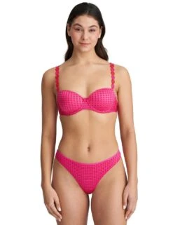 Marie Jo Avero Padded Balcony Bra - Electric Pink -Belle Lingerie Store 42942 marie jo avero padded balcony bra electric pink 6