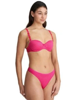 Marie Jo Avero Padded Balcony Bra - Electric Pink -Belle Lingerie Store 42942 marie jo avero padded balcony bra electric pink 8