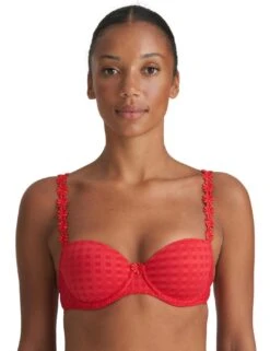 Marie Jo Avero Padded Balcony Bra - Scarlet