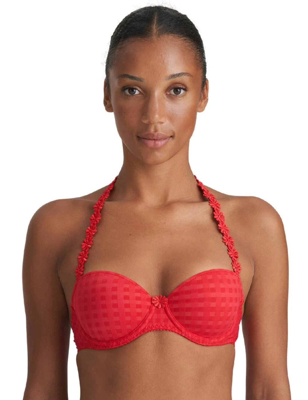 Marie Jo Avero Padded Balcony Bra - Scarlet 2 Marie Jo Avero Padded Balcony Bra - Scarlet - Image 2