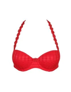 Marie Jo Avero Padded Balcony Bra - Scarlet 15 Marie Jo Avero Padded Balcony Bra - Scarlet -Belle Lingerie Store 42942 marie jo avero padded balcony bra scarlet 6
